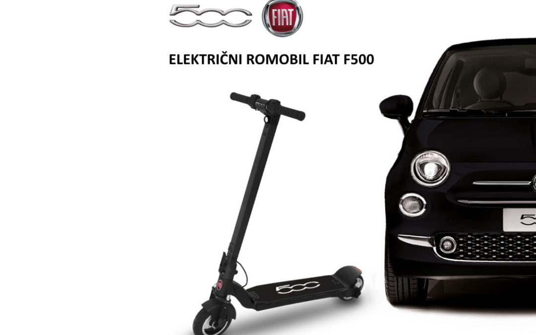 NOVO U PONUDI! – Električni romobil Fiat F500