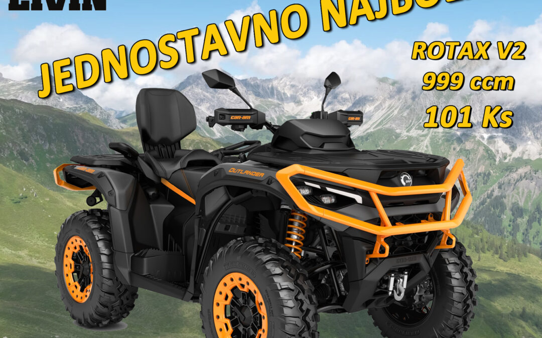 2025. CAN AM OUTLANDER MAX 1000R XT-P – JEDNOSTAVNO NAJBOLJI