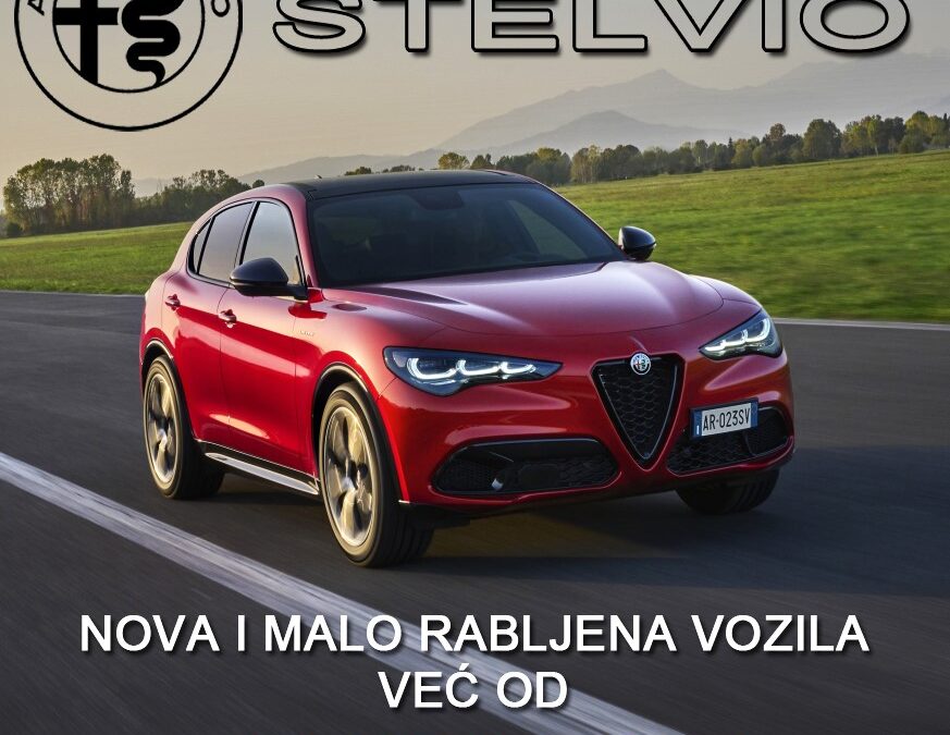 ALFA ROMEO STELVIO – jedini pravi sportski SUV!