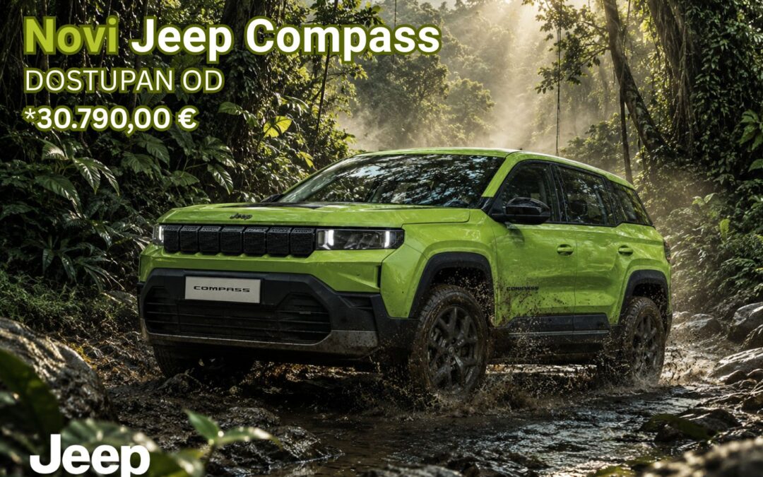 Novi Jeep Compass – već od 30.790 €