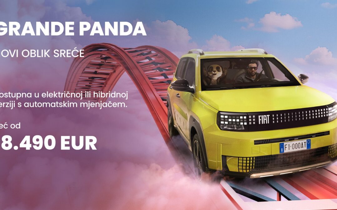 FIAT GRANDE PANDA – VEĆ OD 18.490 EUR