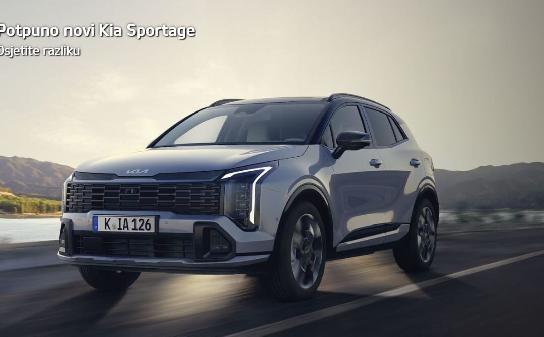 POTPUNO NOVI KIA SPORTAGE STIGAO U NAŠ SALON