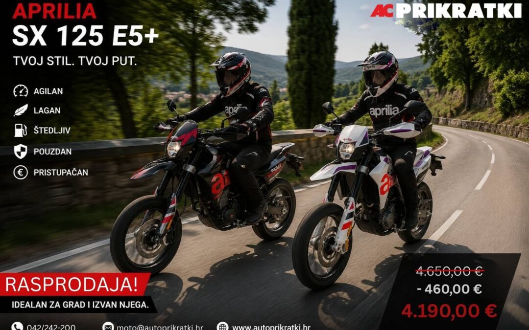 POPUST NA APRILIA SX 125 modele